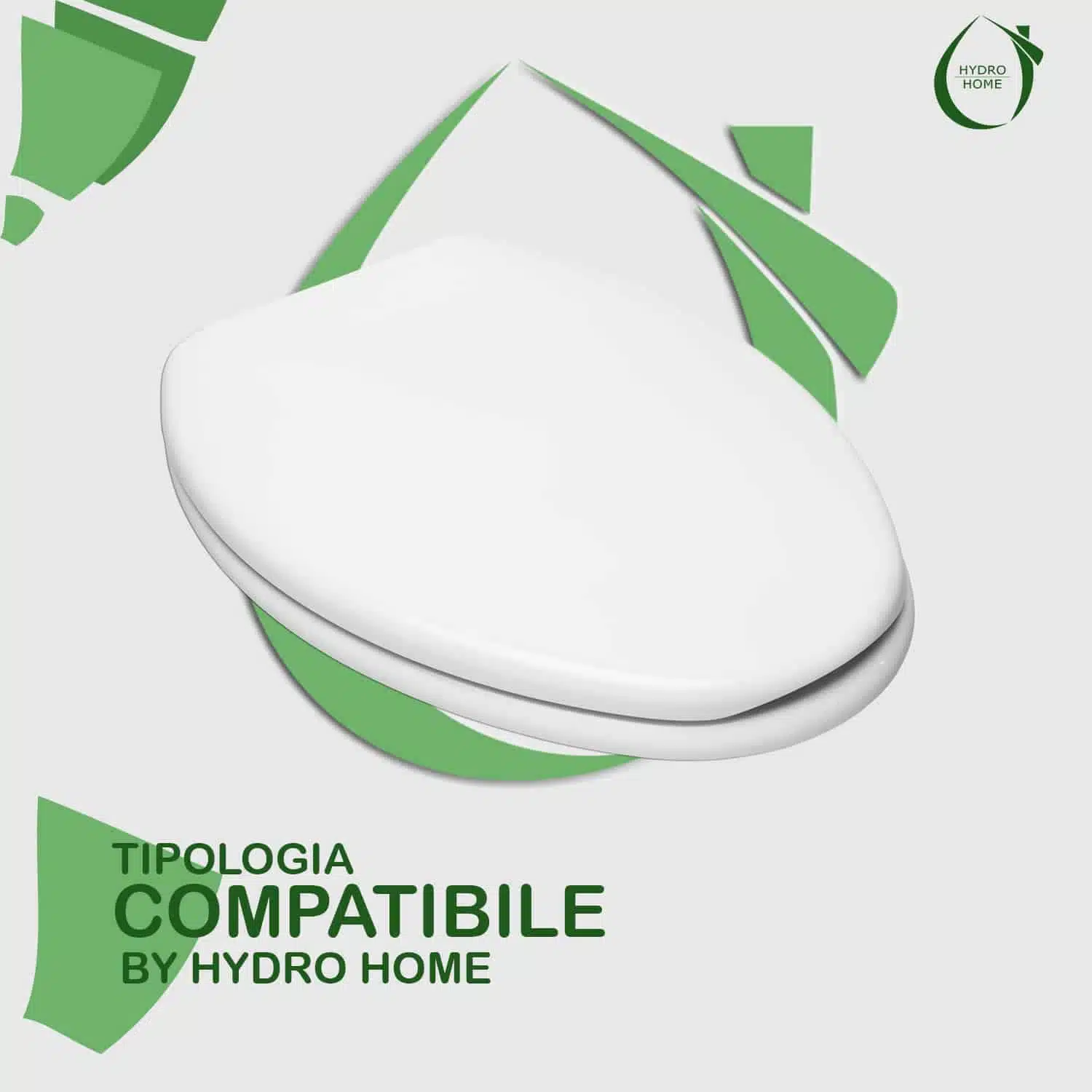 Copriwater Fenice Nuovo Cesame termoindurente bianco - immagine 4
