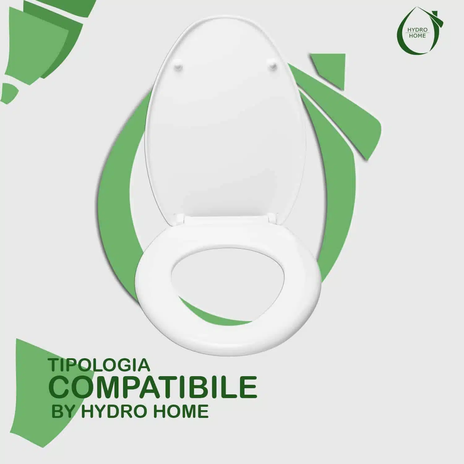 Copriwater Fenice Nuovo Cesame termoindurente bianco - immagine 5