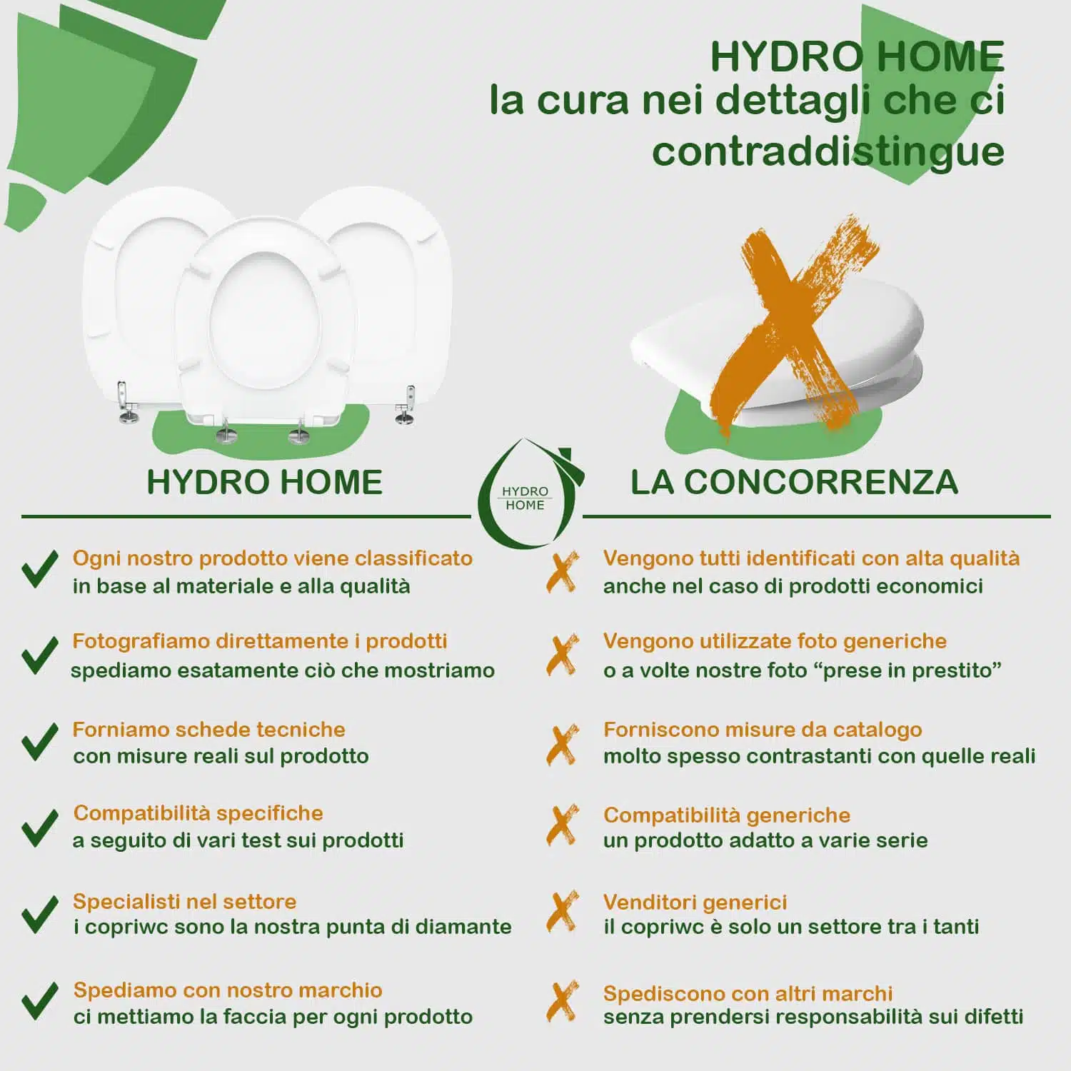 Copriwater Fenice Nuovo Cesame termoindurente bianco - immagine 8
