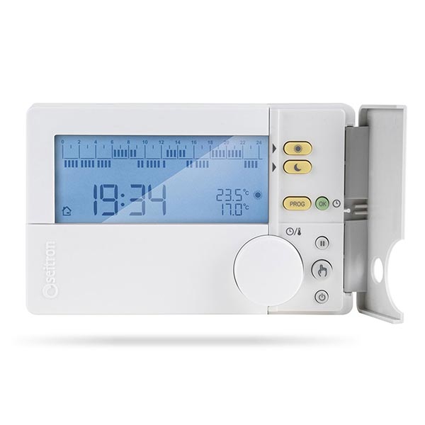 SEITRON – CRONOTERMOSTATO DIGITALE GIORNALIERO-SETTIMANALE FREETIME EVO TCD02B - immagine 4